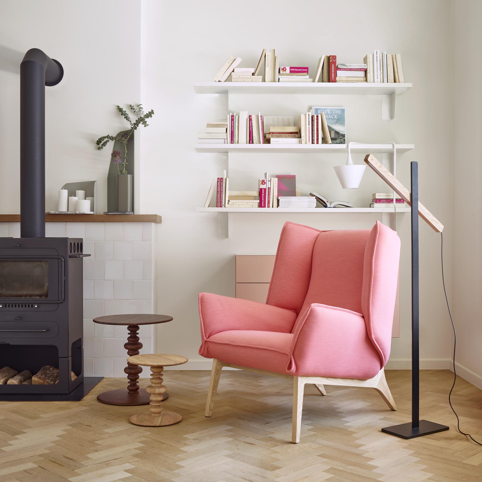 TOA - Fauteuil Tissu Match Argent