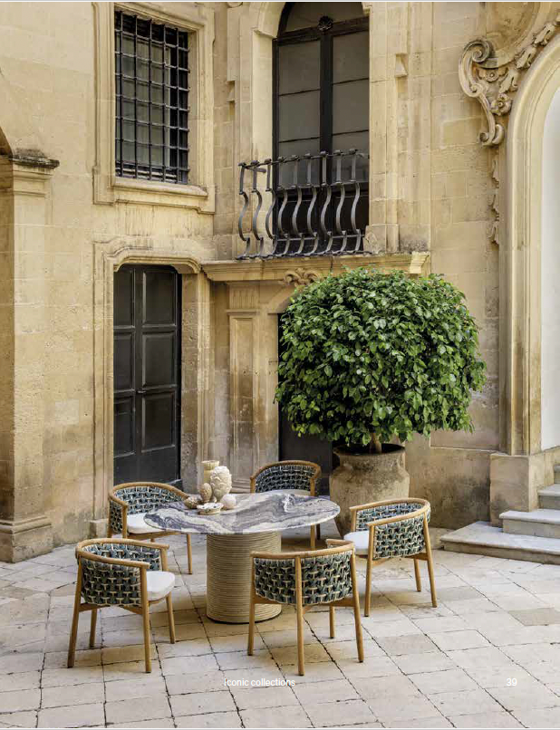 PATIO - Table repas ovale