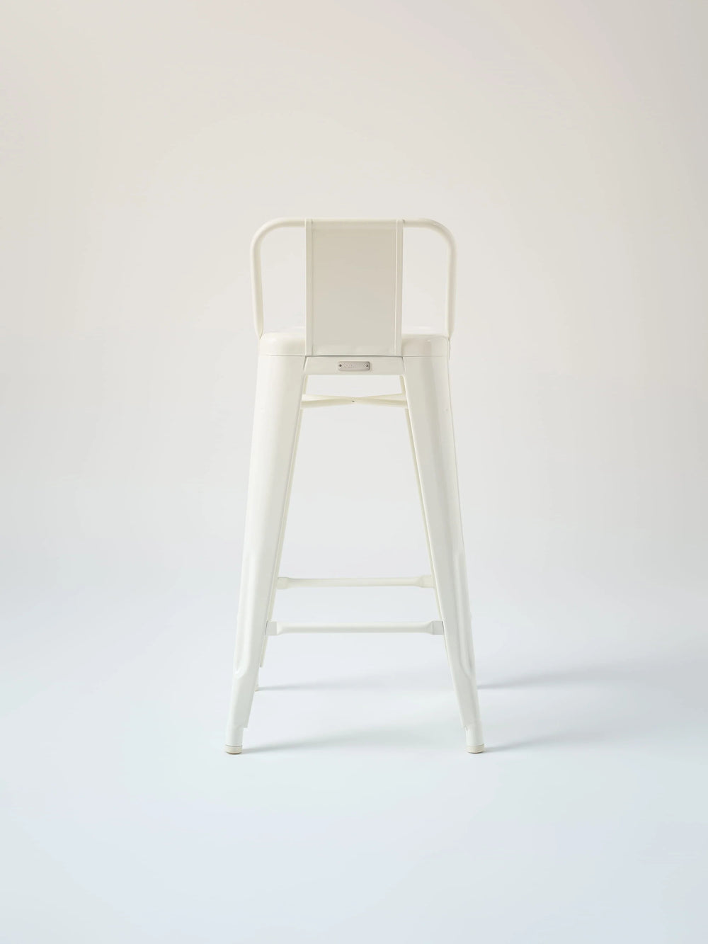 Tabouret petit dossier H65cm