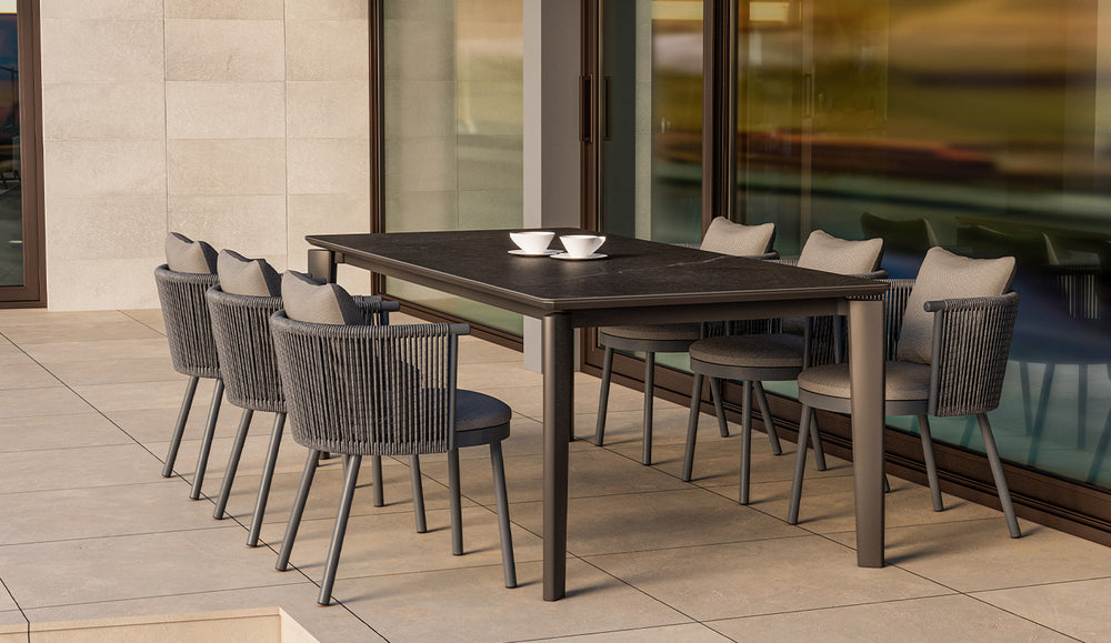 SELVA - Fauteuil repas Anthracite