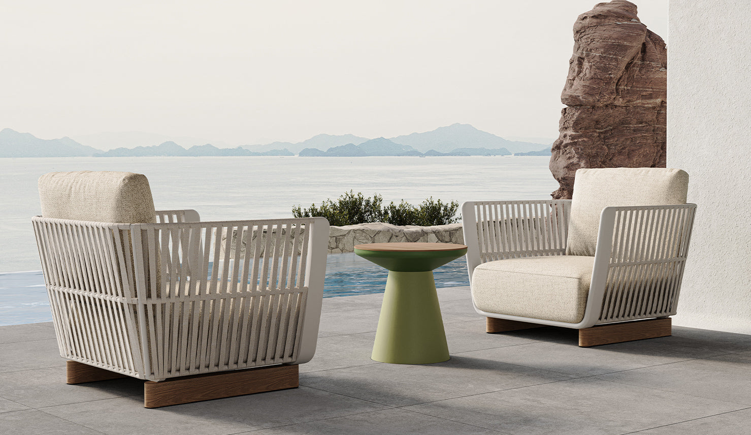 EOS - Table basse d'extérieur