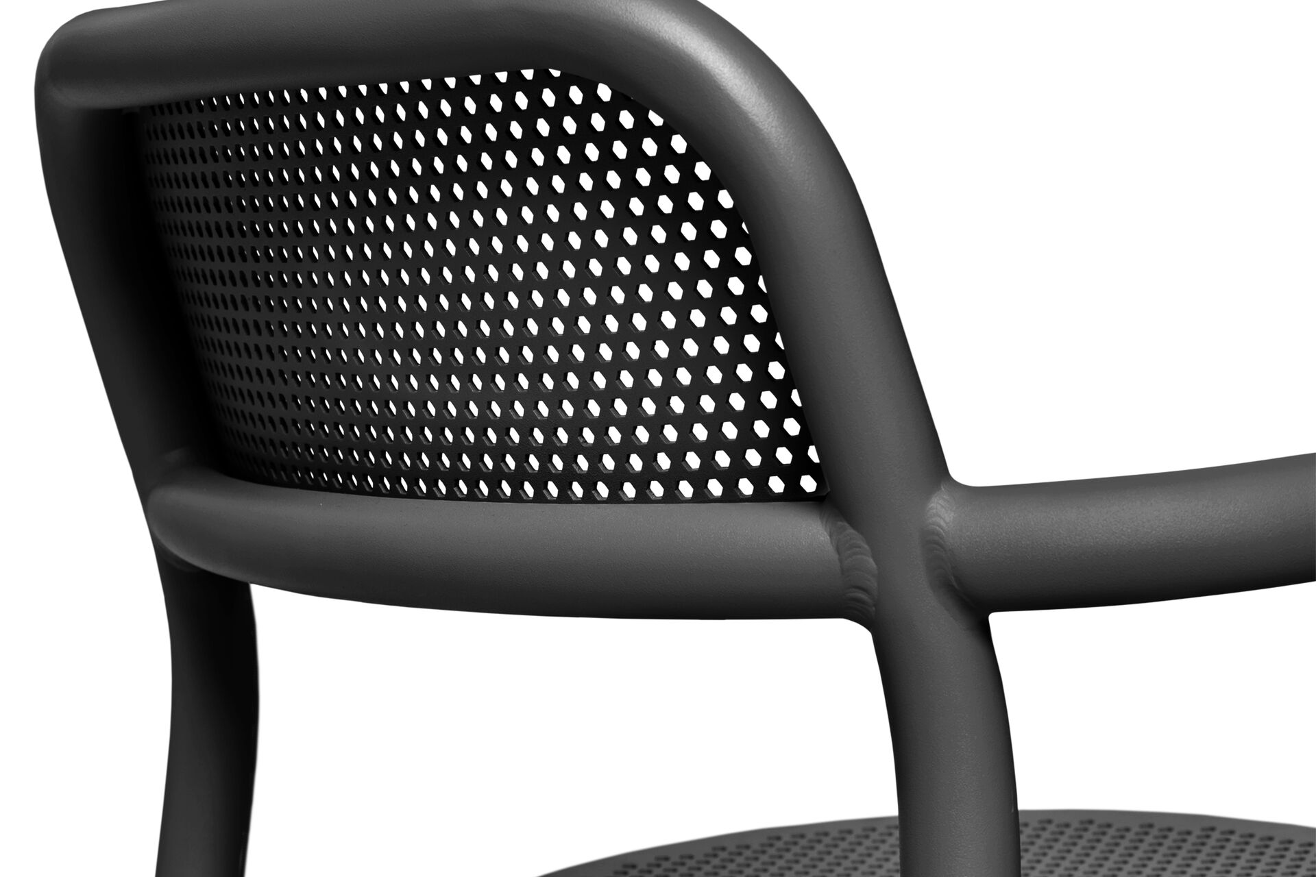 TONI - Chaise de bistrot avec accoudoirs