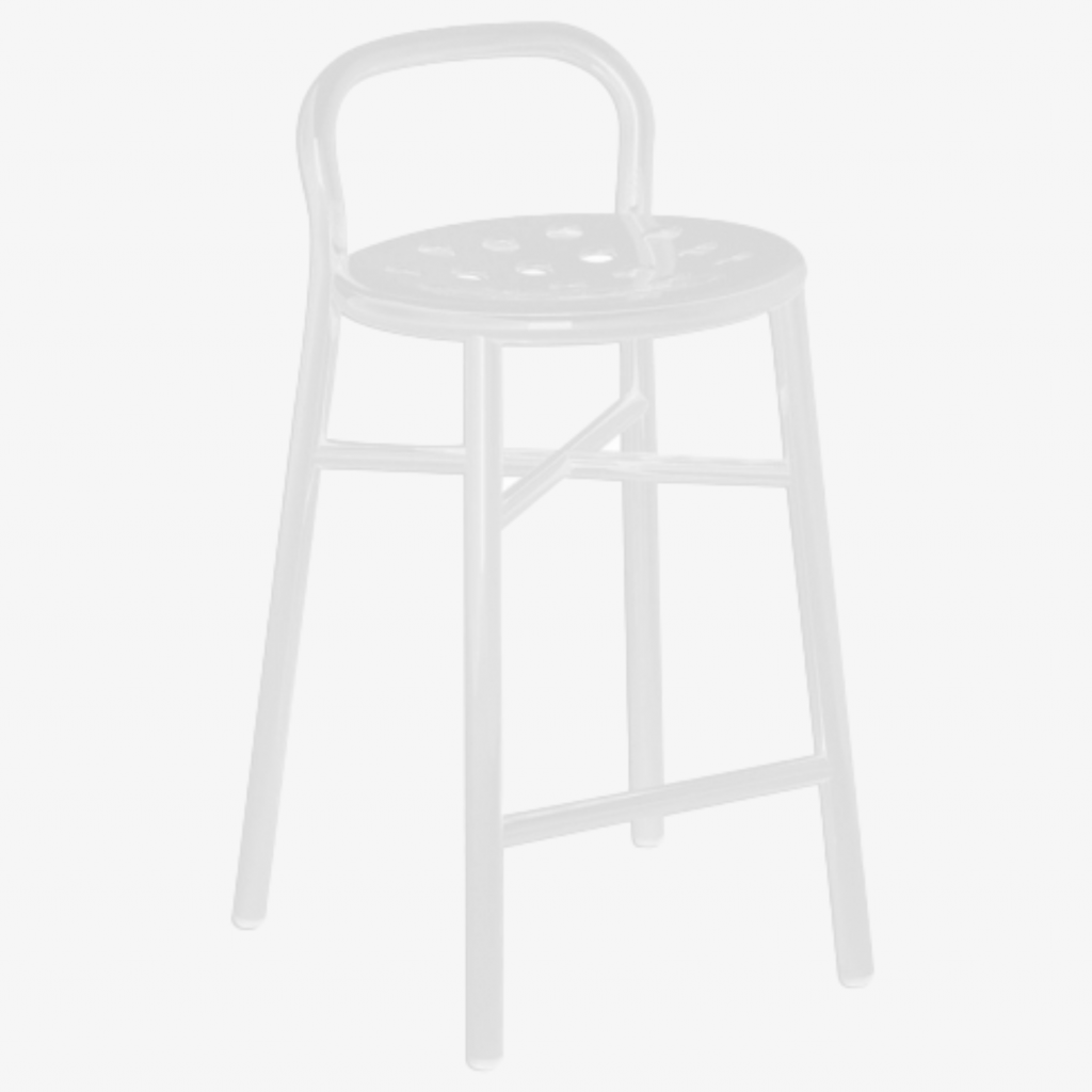 PIPE - Tabouret de bar / métal