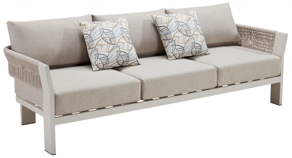 ROCCA - Canapé 3 pl. Warm White