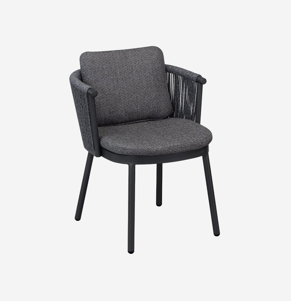 SELVA - Fauteuil repas Anthracite