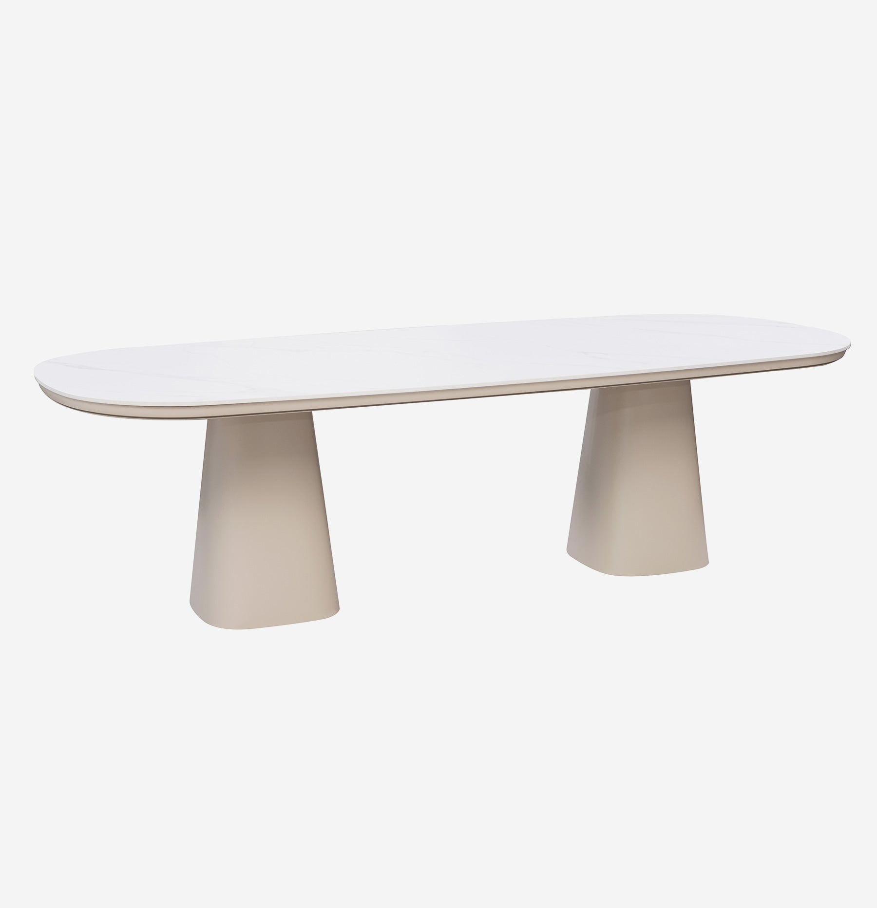 MONDO - Table repas 240 Travertin