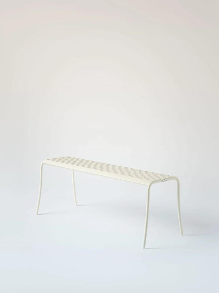 PATIO - Banc lames