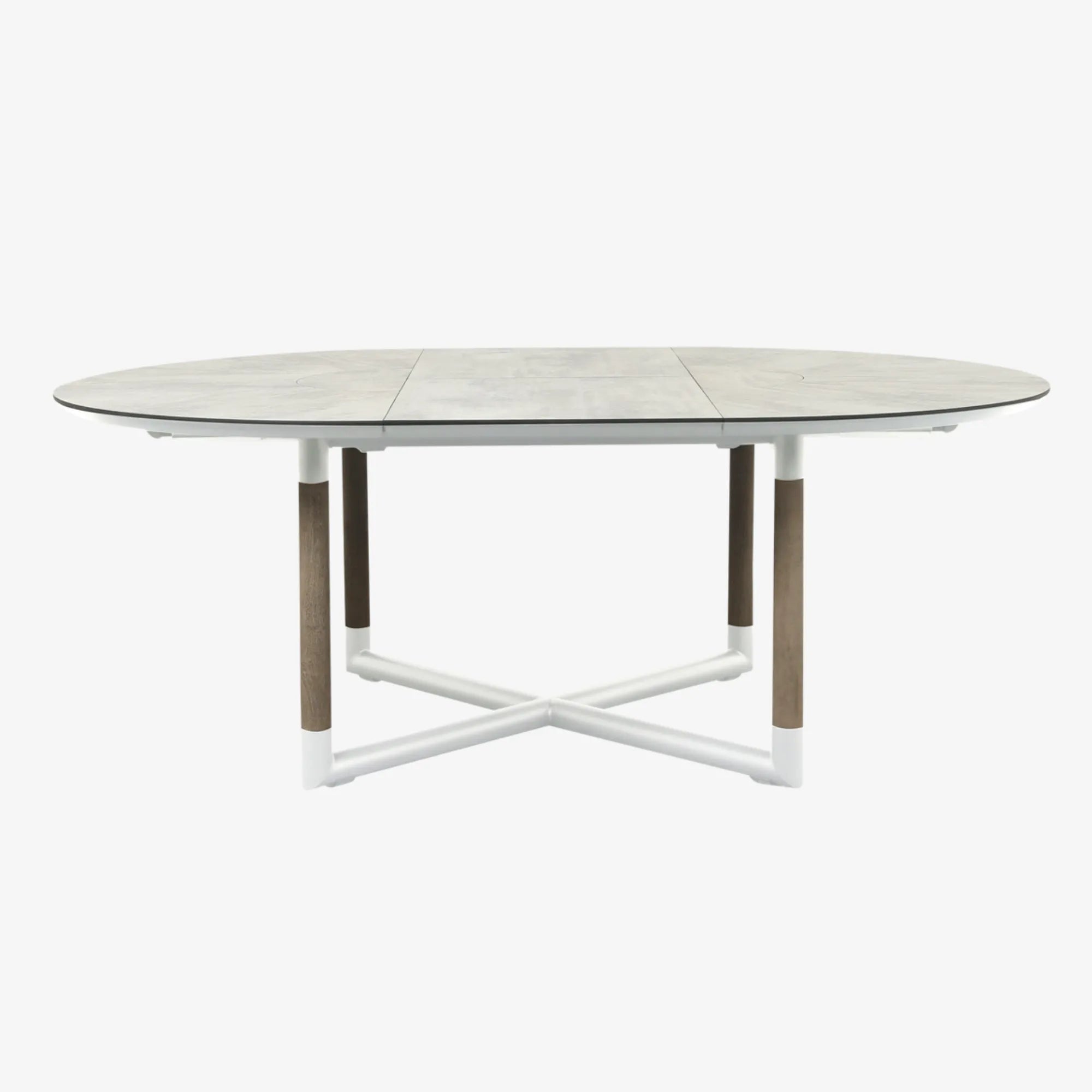 BASTINGAGE - Table repas extensible ronde