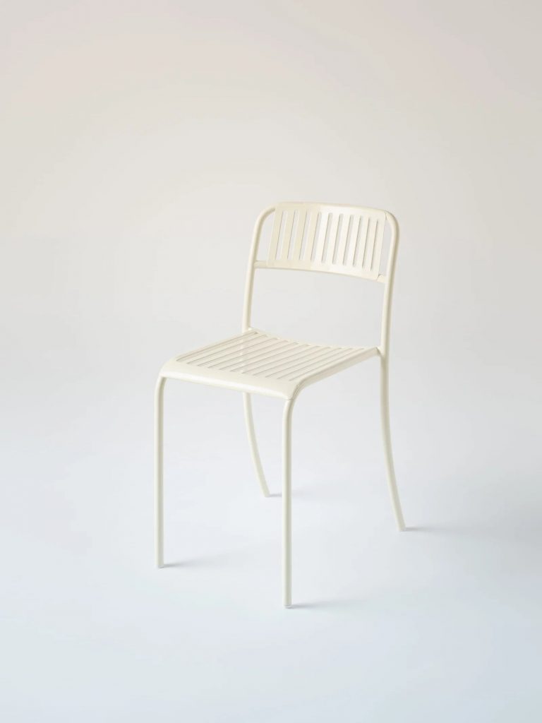 PATIO - Chaise exterieur lames