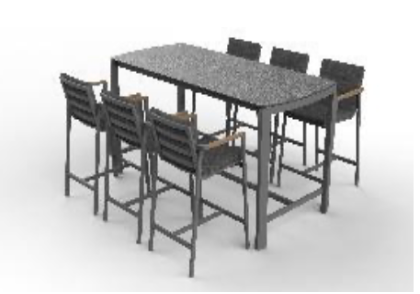 ORION - Table haute