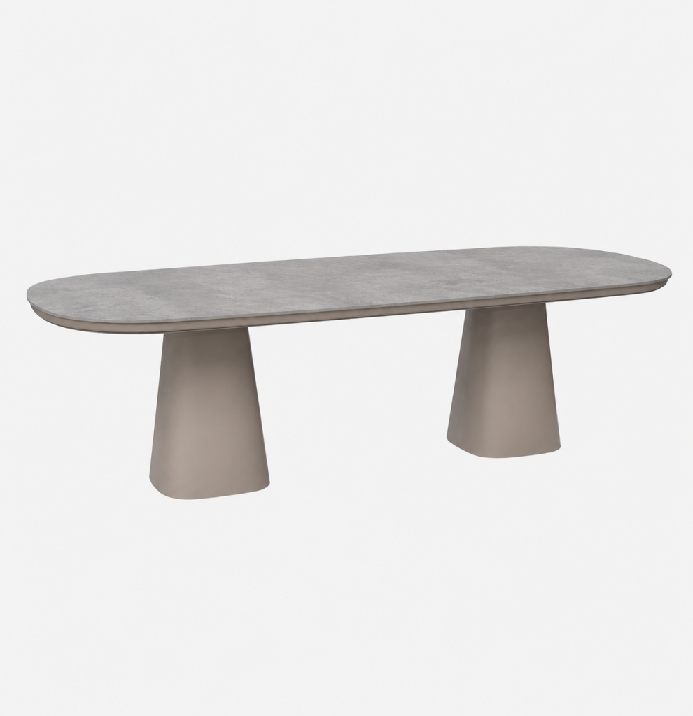 MONDO - Table repas 240 Taupe
