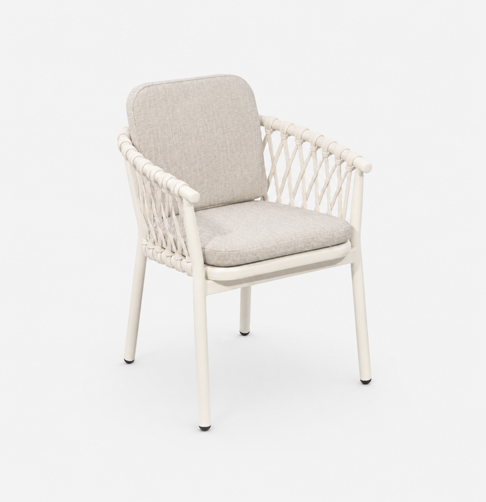 CALDERA - Fauteuil repas Warm White