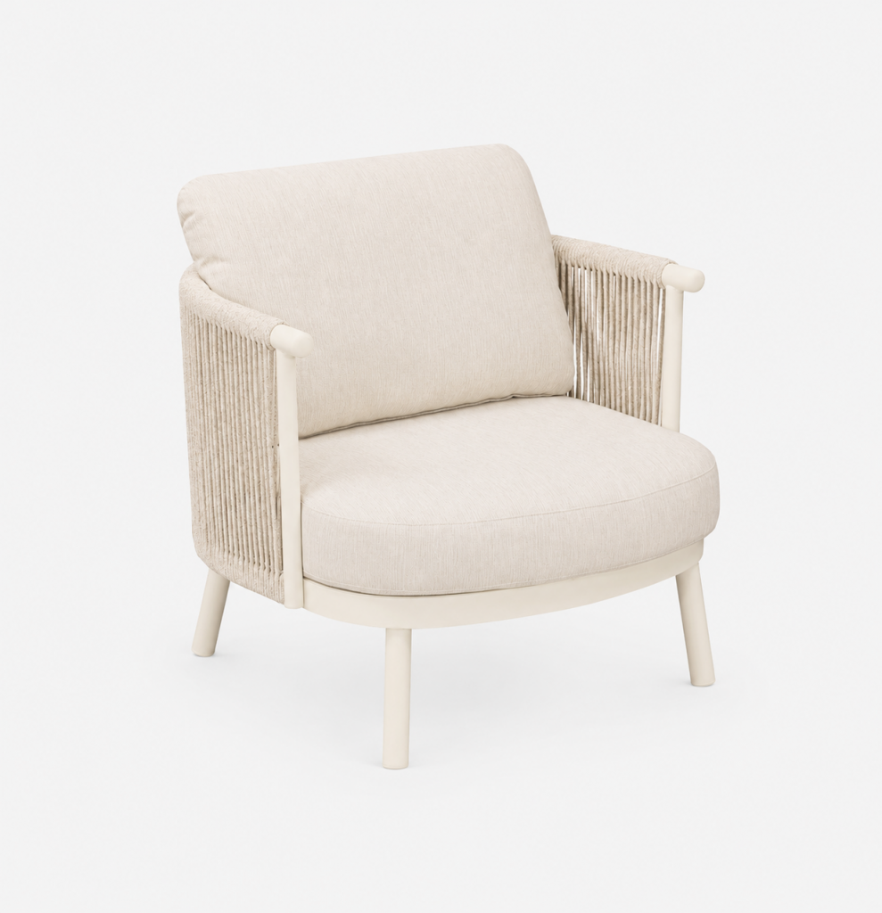 SELVA - Fauteuil lounge extérieur Warm White