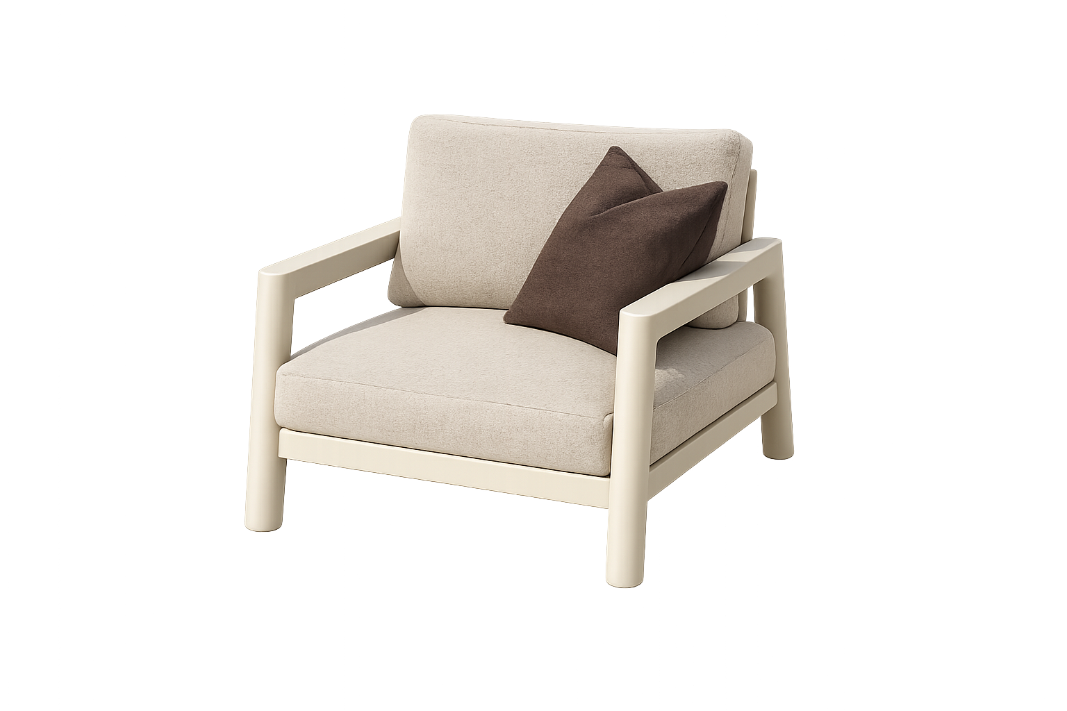 NIDO - Fauteuil Anthracite