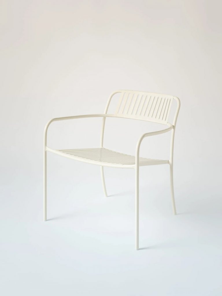 PATIO - Fauteuil lounge lames