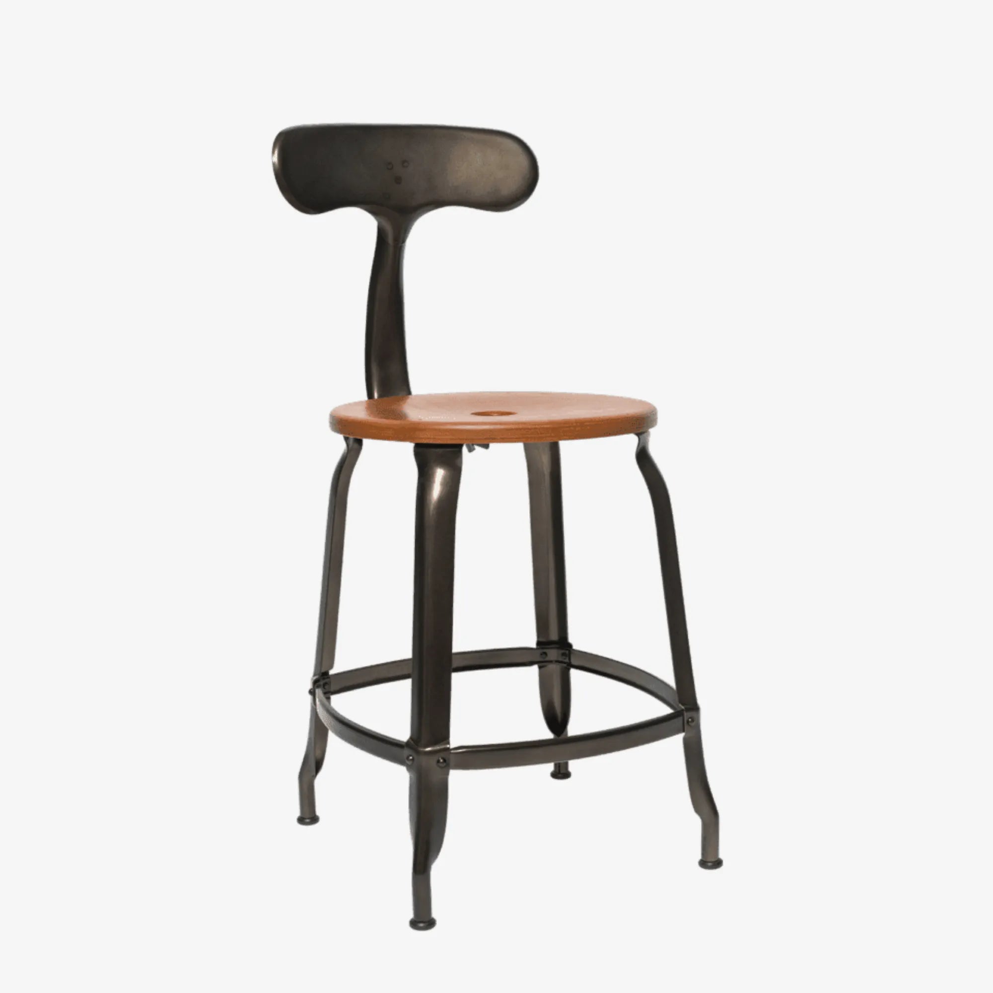 NICOLLE® - Chaise métal et bois