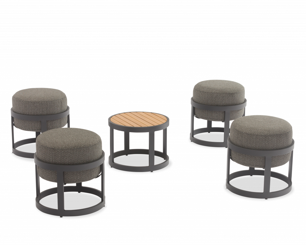 TIDE - Table et tabourets
