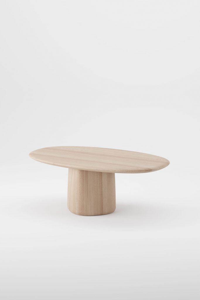 COLUMN - Table basse ovale