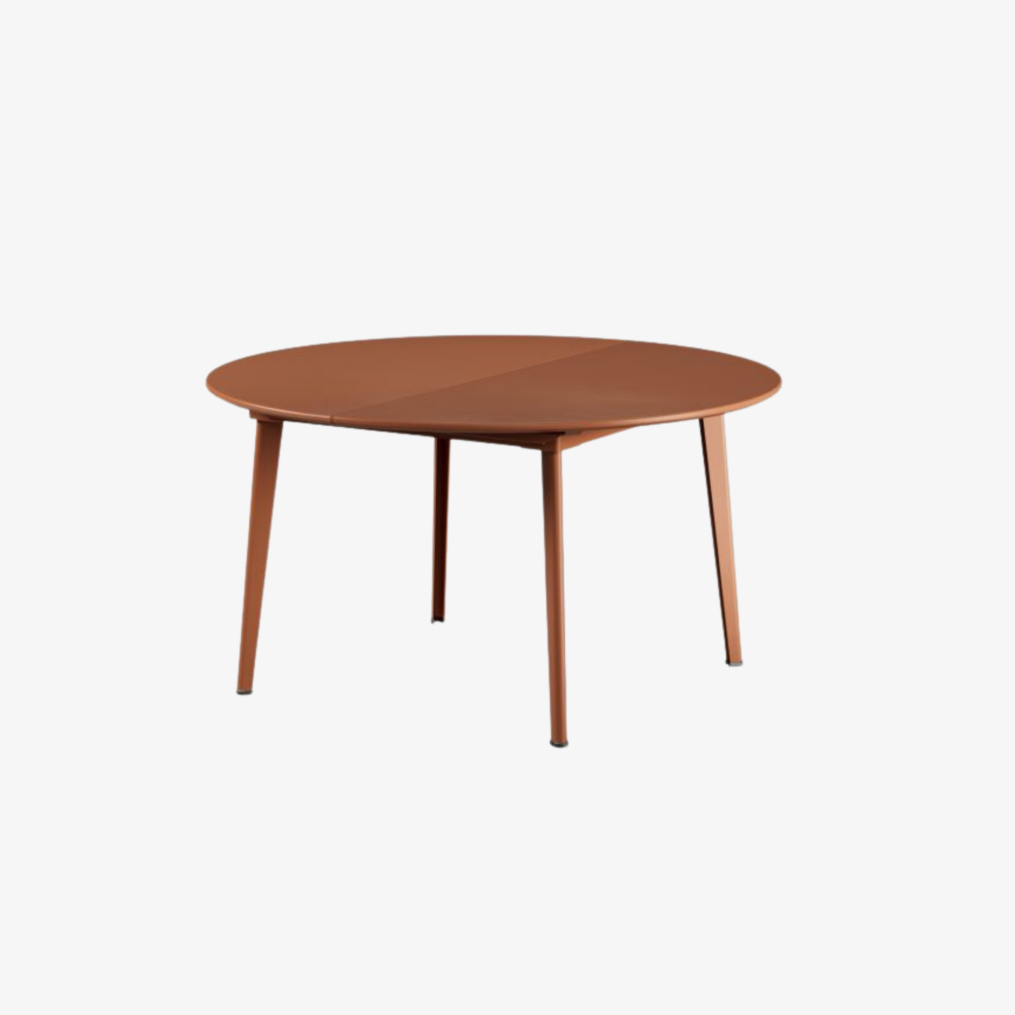 PLUS 4 - Table extensible col. Rouge Erable / Modèle d'exposition